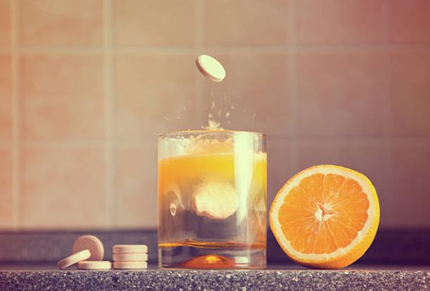 efervescente de vitamina C